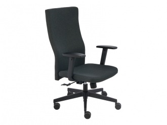 GRO-TeamPlus Black karfás vezetői forgószék